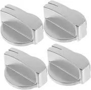 SEWACC 4pcs Oven Knobs Replacement for Gas Stove Range Knobs with Elegant Design Safety Features to Prevent Gas Leaks Durable Kitchen Cooktop Accessories