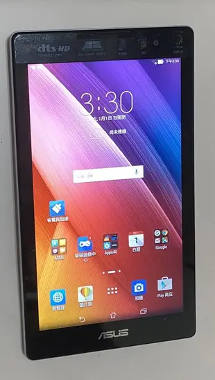 二手華碩ASUS ZenPad P01Z(Z170C) 7吋平板電腦(測試可以開機歡迎自取測試