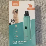 Cat & Dog Electric Nail Grinder Trimmers Clippers Claw Cutter Light Rechargable