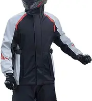[KDOQ] Waterproof Rain Jacket Rain Suits for Men Women Waterproof Rain Jacket & Trousers Suit, Lightweight Breathable Rain Coat Outdoor Windproof Rain Gear Portable Rainwear (Color : B, Size : XXL)