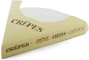 Quick Crepes - Crepe Cones x50 - Disposable Pancake Holders - White - Modern Style - Cardboard