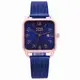 NATURALLY JOJO 時尚大道米蘭風格優質腕錶-藍色-JO96930-55R