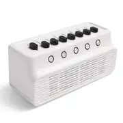 Bluetooth Speaker White Noise Bluetooth Speaker MP3 Music Player White Q7P48956