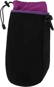Gadpiparty XL Lens Pouch Bag Shockproof Neoprene Camera Lens Case for Flexible Durable Pull Cord Closure for Easy Access Protects Against Dust Scratches