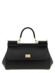 [Dolce & Gabbana] Dolce & Gabbana-Sicily Borse A Mano Nero-Donna OS