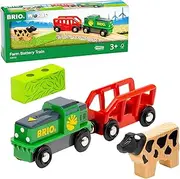 BRIO - Farm Battery Train 4 Pieces