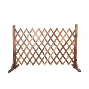 Expandable Wood Fence Foldable Garden Screen Panel Lattice Fence for Outdoor
