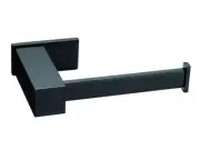 Gerber D446136 Sirius Wall Mounted Euro Toilet Paper Holder - Black