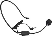QUMIIRITY 3pcs Speaker Mic Headset Microphone Wire Headphones Head Mounted Microphone Wired Boom for Voice Amplifier Wired with Microphone Voice Amplifier Mic Ear Hook Mic Gaming Mic Black