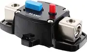 ETHZZLE Breaker Passive Speakers Car Speakers Blade Fuse Holder Inverter Fuse Block Car Power Inverter Switch Panel Surface Mount Circuit Car Fuse Surge Protector Power on Off Din Alloy