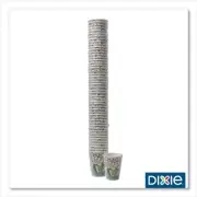 Dixie 5338CDWR PerfecTouch Individually Wrapped 8 oz.Paper Cups (1000/CT) New