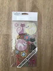 Stickopotamus Vellum Stickers Krazy Kitties Scrapbook