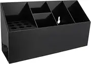 TOVINANNA 2 Pcs Hairdressing Scissors Box Hair Tool Organizer Comb Holder Salon Storage Solution