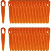 Pack of 100 Compatible Blades for Stihl PolyCut 2-2 PolyCut 3-2 FSA 45 FSA 57 FSE 52 Trimmer Plastic Blades for Stihl