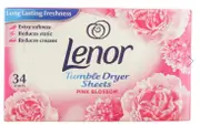 Lenor Tumble Dryer Sheets Pink Blossom - 34 Sheets