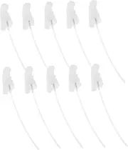 ibasenice 10pcs Fine Mist Spray Heads Replacement Tops for Spray Bottles for Gardening Cleaning and Air Freshening Compatible with Standard Bottles