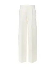 Chloé Wide Leg Trousers FR36,F36,F38 White