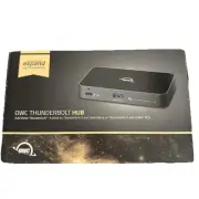 OWC 5 Port Thunderbolt Hub - 60W Charging 3 Thunderbolt 4 USB-C Ports 1 USB