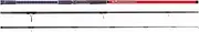 [Timber Wolf] 3 Sections Nano Red Surf Fishing Rod, 13 Feet Length