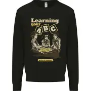 Ouija Board Learning Your ABC Mens Sweatshirt Jumper