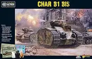 Bolt Action Char B1 Bis Tank 1:56 WWII Military Wargaming Plastic Model Kit