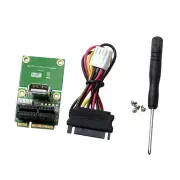 5V/12V Mini PCI-E To PCI-E PCI-E 1X to Mini PCI-E Adapter Riser Card Tester Card