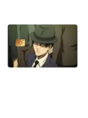 High Gloss Credit Card Skin - Attack on Titan Levi Ackerman in a Suit Design