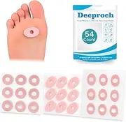 Corn Cushions Callus Pads, Corn Removers for Toes and Feet, Callus Cushions to Protect Sore Spots with Foam Padding, Pain Relief from Calluses, Corns, Blisters (Multi-Size, 54 Count)