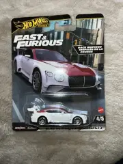 Hot Wheels Fast And Furious 2018 Bentley Continental GT3. $12