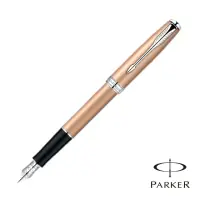 在飛比找momo購物網優惠-【PARKER】SONNET 商籟 玫瑰金 鋼筆(美麗時尚 