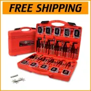 338-Piece Thread Repair Kit with HSS Drill Bits for SAE & Metric Applications
