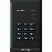 iStorage diskAshur3 1 TB Portable Solid State Drive - 2.5 External - Black - TA