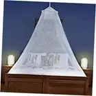 Mosquito Net for Single to King-Sized Beds – 91.2"W x 420"L (Pack of 1) White