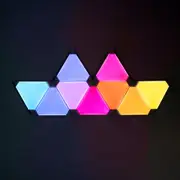 IlluminX Smart Shaped Lights - Triangle 9 Pack