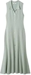 [SNIDEL] SWNO252056 Women's Front Button Knit Dress