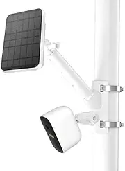 [HOLACA] 2 in 1 Pole/Railing Mount for EufyCam 2C,EufyCam 2C Pro, EufyCam 1 and 2/2Pro, EufyCam E,Solocam E20/E40,Solocam L20,Eufy Solar Panel