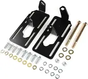 Engine Motor Mount Adapter Plate - Universal Swap Bracket Small Block LS Conversion Adjustable Compatible for Chevrolet GMC