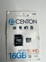 Centon Micro SD Cards Class 10 16GB S1MSDHU116G New