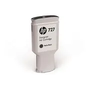 HP No.727 / C1Q12A 300ml Matte Black Ink Cartridge