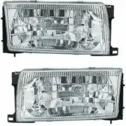 New Set Of 2 LH & RH Halogen Headlamp Assembly Fits 96-98 Nissan Quest Villager (for: Nissan)