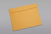 Limited Papers (TM) Booklet Envelopes, (Open Side) Brown Kraft, Gummed Seal, 28 Pound, Heavyweight, For Mailing And More. (100, 9 x 12)