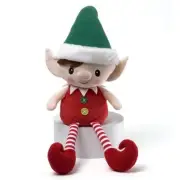 Gund 16" Red Green White Plush Personalized Magic Message Christmas Elf