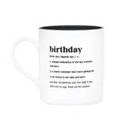 Defined - Mug: Birthday - Stoneware - Drinkware