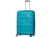 Delphin Wave Hardside Large 76 cm Spinner Suitcase Turchese Blue