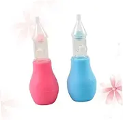 SWOOMEY 2pcs Silicone Snot Cleaner Safe and Durable Nasal for Newborns Soft Design Gentle Snot for Easy Use