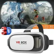 3D Virtual Reality VR Box Headset Glasses Bluetooth With Remote Smartphone