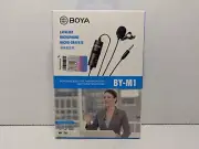 BOYA BY-M1 Omni-Directional Lavalier Microphone for Smartphones and DSLR Cameras