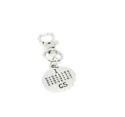 I Love Computer Science Clip On Charm, Binary Code, CS College Student, New Job