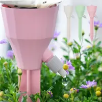 在飛比找momo購物網優惠-【JOHN HOUSE】自動滴水澆花器 出差旅遊盆栽滴水器 