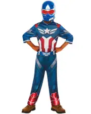 Marvel Captain America Brave New World Boys Costume